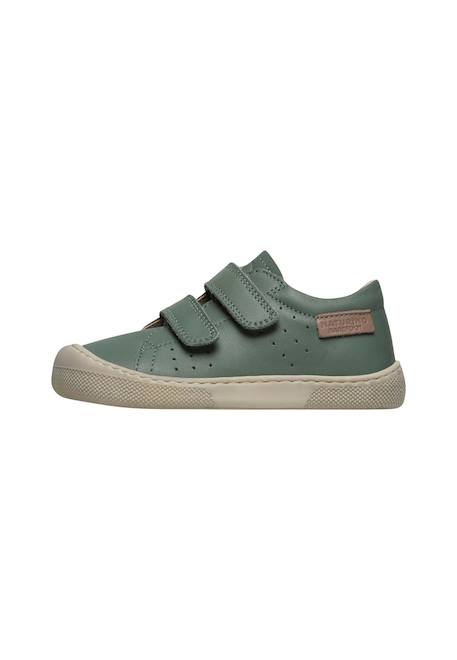 Chaussures barefoot en cuir barefoot bira vl Vert- 3 - vertbaudet enfant 