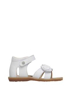 Chaussures-Sandales en cuir avec coeur appliqués firun