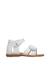 Sandales en cuir avec coeur appliqués firun Blanc- 1 - vertbaudet enfant 