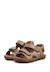 Sandales en cuir sky Beige-+Orange-+Vert clair- 5 - vertbaudet enfant 