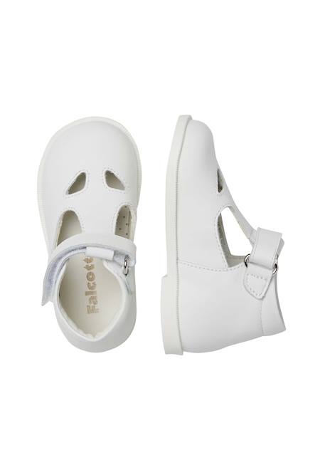 Sandales semi coute' Blanc-+Marine- 4 - vertbaudet enfant 