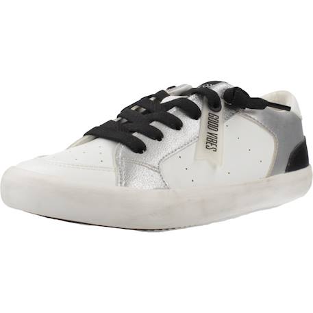 Baskets jisli a – sneakers basses à lacets – junior Blanc 4 - vertbaudet enfant 