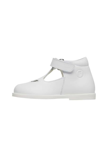 Sandales semi coute' Blanc-+Marine- 3 - vertbaudet enfant 