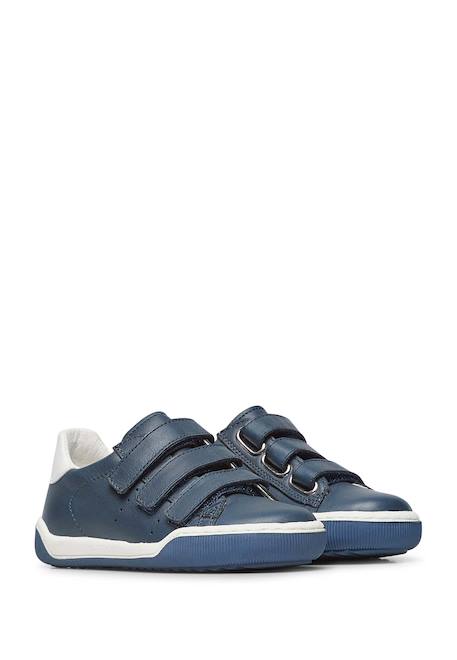 Baskets en cuir cliff vl 2 Marine- 2 - vertbaudet enfant 