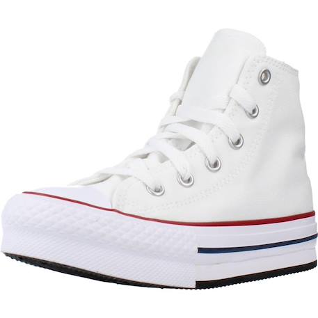 Basket montante chuck taylor all star eva lift blanc – confort et design junior White / garnet / navy 4 - vertbaudet enfant 