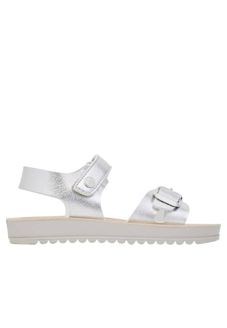Sandales en cuir kimama Argent-+Or- 1 - vertbaudet enfant 