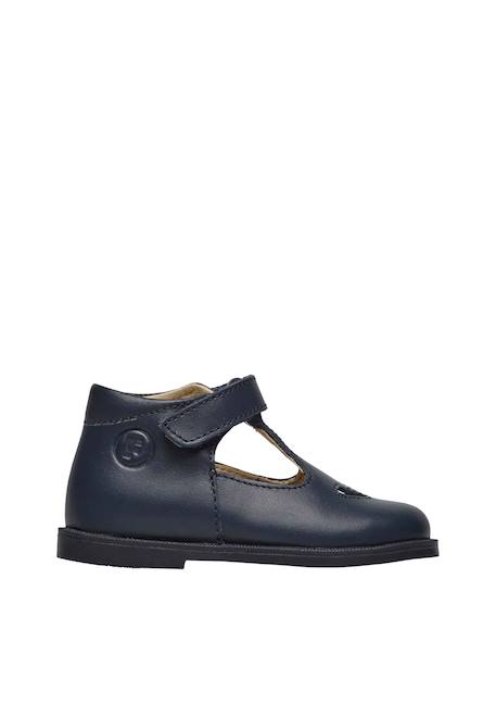 Sandales semi coute' Blanc-+Marine- 6 - vertbaudet enfant 