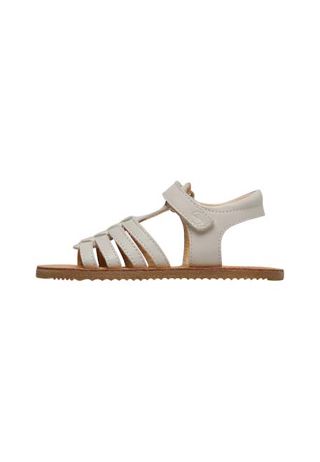 Sandales barefoot en cuir barefoot yogis Blanc- 3 - vertbaudet enfant 