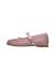 Ballerines en cuir avec paillettes elana Rose- 3 - vertbaudet enfant 