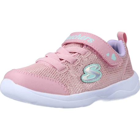 Basket à scratch skech stepz 2.0 easy peasy – confort léger et maintien Rose et lavande 4 - vertbaudet enfant 