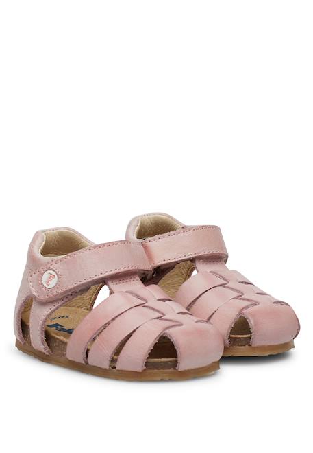 Sandales semi alby Beige-+Citrouille-+Jaune-+Marine-+Rose-+Rouge-+Vert- 22 - vertbaudet enfant 