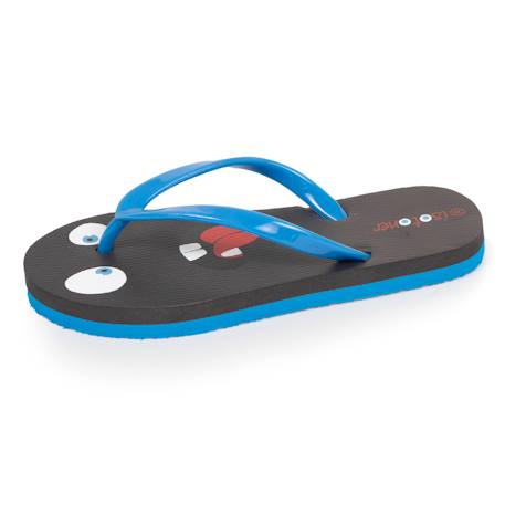 Tongs enfant confortables, à imprimés Gris 1 - vertbaudet enfant 