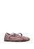 Ballerines en cuir avec paillettes elana Rose- 2 - vertbaudet enfant 