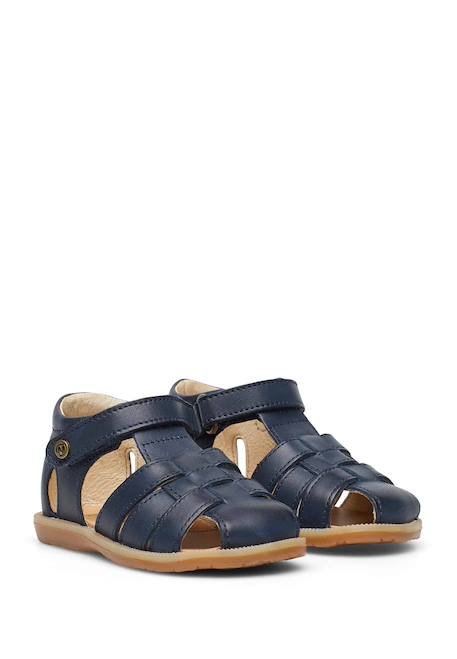 Sandales semi zaffiro Marine-+Marron- 2 - vertbaudet enfant 