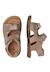 Sandales en cuir sky Beige-+Bleu clair-+Cognac-+Marine-+Orange-+Vert clair- 4 - vertbaudet enfant 
