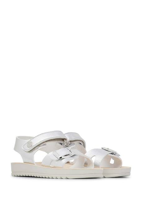 Sandales en cuir kimama Argent-+Or- 2 - vertbaudet enfant 