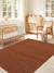 Tapis en coton recyclé tissé à la main amalia Brun naturel+Rose poudrée+Vert naturel 2 - vertbaudet enfant 