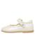 Ballerines en cuir olya Beige- 3 - vertbaudet enfant 