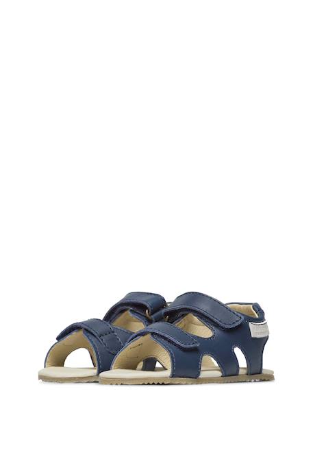 Sandales barefoot en cuir barefoot sky Marine- 5 - vertbaudet enfant 