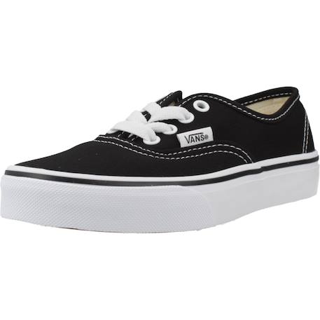 Baskets authentic en toile – confort et style junior Noir/blanc 4 - vertbaudet enfant 