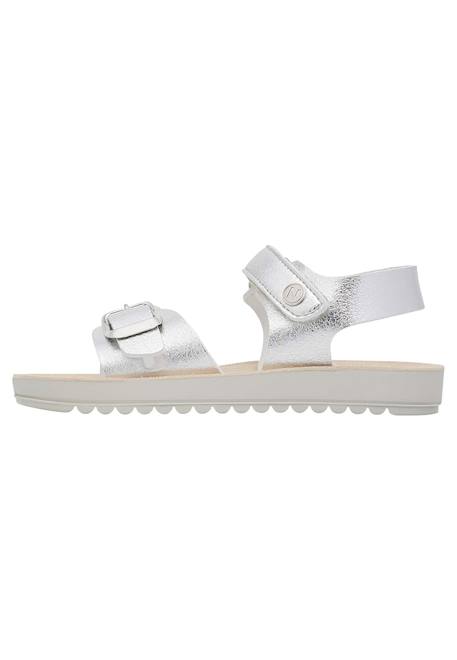 Sandales en cuir kimama Argent-+Or- 3 - vertbaudet enfant 