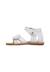 Sandales en cuir avec coeur appliqués firun Blanc- 3 - vertbaudet enfant 