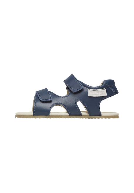 Sandales barefoot en cuir barefoot sky Marine- 3 - vertbaudet enfant 