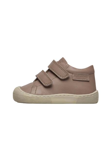 Chaussures barefoot en cuir barefoot amur vl Bleu clair-+Marron clair-+Vert- 8 - vertbaudet enfant 