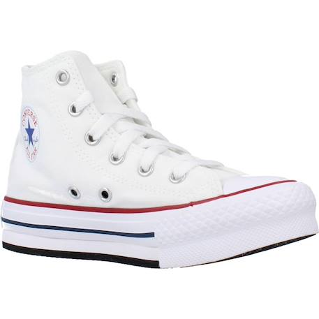 Basket montante chuck taylor all star eva lift blanc – confort et design junior White / garnet / navy 5 - vertbaudet enfant 