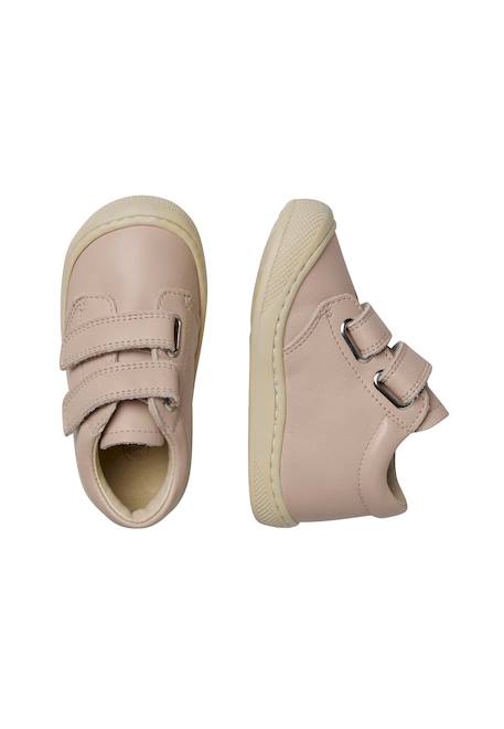 Chaussures premiers pas en cuir cocoon wide vl Rose poudré- 4 - vertbaudet enfant 