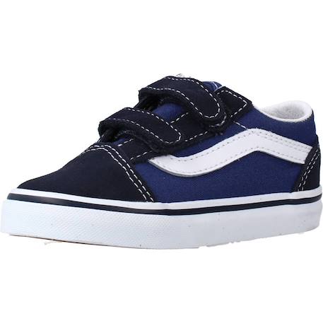 Chaussures à scratch old skool – confort et maintien bébé Bleu 4 - vertbaudet enfant 