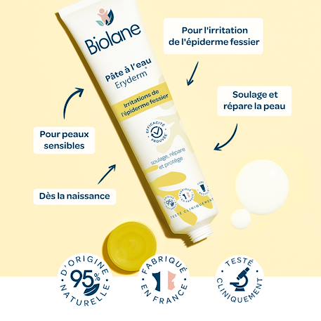 Pâte à l'eau eryderm 75ml MULTICOLORE 3 - vertbaudet enfant 