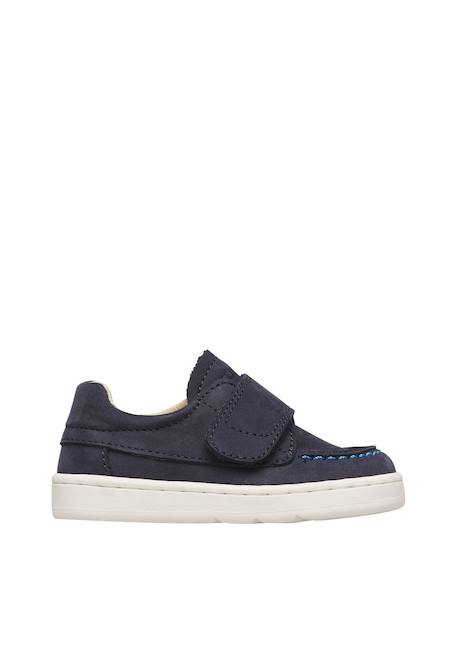 Chaussures en cuir 1901 low Marine-+Sable- 1 - vertbaudet enfant 