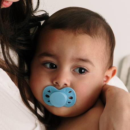 Sucette anatomique essentielle - 18+ mois - lot de 2 Bleu+Rose + beige+Vert 4 - vertbaudet enfant 
