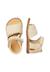 Sandales en suède avec imprimé marguerites maya embr Beige-+Marron clair- 4 - vertbaudet enfant 