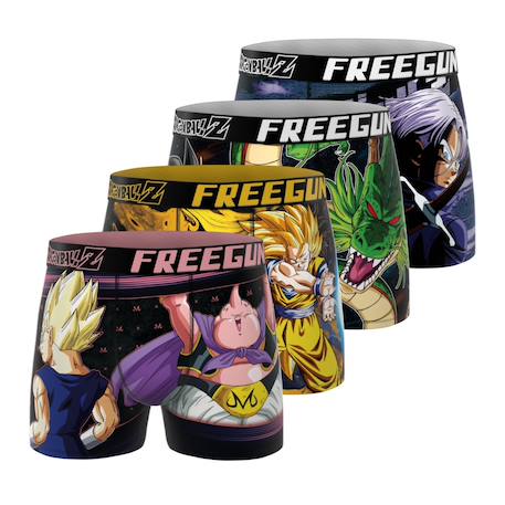 Garçon-Sous-vêtement-Lot de 4 boxers  dragon ball z