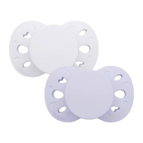 Sucettes anatomiques - 18 mois et plus Beige/marron+Beige/marron imprimé+Jaune+Jaune imprimé+Lilas+Lilas imprimé 17 - vertbaudet enfant 