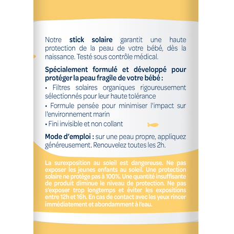 Stick solaire spf50 MULTICOLORE 3 - vertbaudet enfant 