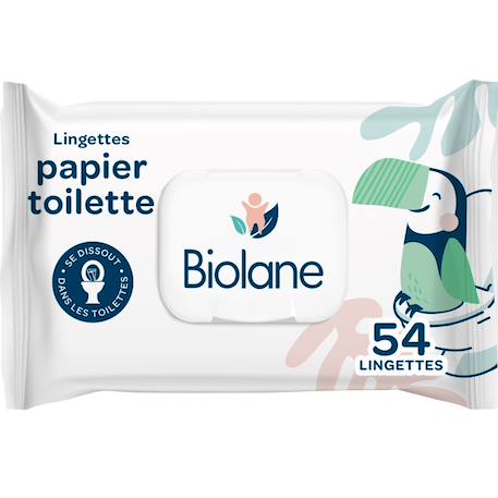 Lingettes papier toilette Blanc 1 - vertbaudet enfant 