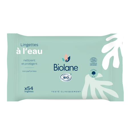 Lingettes à l'eau certifiées biologiques X15+X54 6 - vertbaudet enfant 