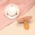 Sucettes rondes - 0 à 6 mois Lilas/beige+Rose/beige 6 - vertbaudet enfant 