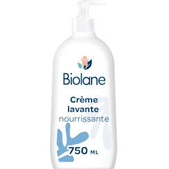 -Crème lavante nourrissante 750ml