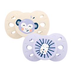 -Sucettes anatomiques animaux - 6 à 18 mois