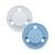 Sucette ronde - 6+ mois - lot de 2 Bleu+Rose + beige+Vert 1 - vertbaudet enfant 