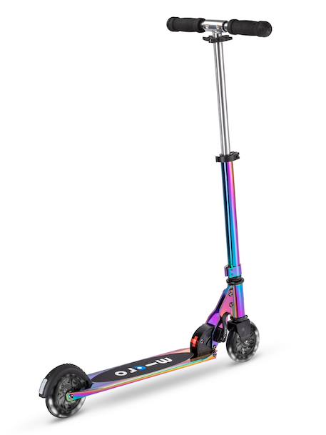 Trottinette enfant micro sprite pearl  led Bleu clair océan+Bleu et rose+Bleu pétrole+Bleu saphir+Rose+Vert eco+Violet 10 - vertbaudet enfant 