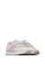 Sneakers en cuir et tissu miblo vl. Blanc-rose-platine 2 - vertbaudet enfant 