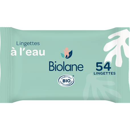 Lingettes à l'eau certifiées biologiques X15+X54 5 - vertbaudet enfant 