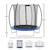 Trampoline rond ø 250cm avec filet de sécurité intérieur - fpr 250 Bleu 3 - vertbaudet enfant 