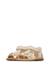 Sandales en cuir et en daim quarzo Blanc crème-+Rose poudré- 5 - vertbaudet enfant 