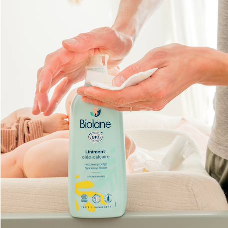 Liniment oléo-calcaire certifié biologique 500ml Vert 5 - vertbaudet enfant 